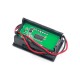 Цифровой вольтметр DC 5-120V синего цвета