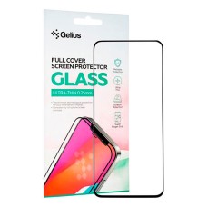 Захисне скло Realme C30, Realme C30s, Gelius Full Cover Ultra-Thin, Чорний