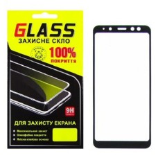 Захисне скло Samsung A530 Galaxy A8, G-Glass, 2.5D, Чорний