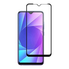 Захисне скло Realme C21Y, Realme C25Y, Full Cover, 3D, Чорний