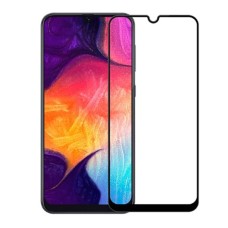 Захисне скло Samsung A207 Galaxy A20S, F-Glass, 5D, Чорний