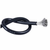 Силиконовый провод AWG 2, Черный