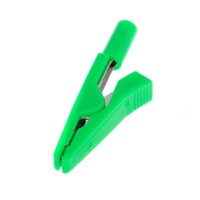 CR-2PM-G (Крокодил 10A, 60VDC, 41,5мм зеленый) AX-CR-2PM-G
