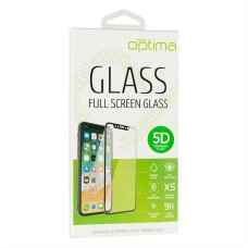 Захисне скло Apple iPhone 6 Plus, iPhone 6S Plus, Optima, 5D, Чорний