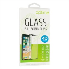 Захисне скло Apple iPhone 6 Plus, iPhone 6S Plus, Optima, 4D, Чорний