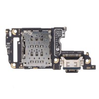Нижня плата Vivo V21 5G, з роз'ємом зарядки і мікрофоном