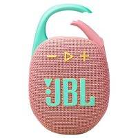 Колонка Bluetooth JBL Clip 5, Розовый