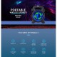 Колонка Bluetooth Celebrat OS-03, Срібний