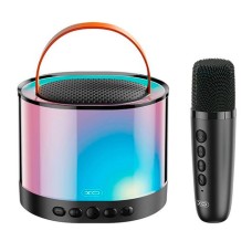 Колонка Bluetooth XO F47 Aurora Atmosphere Light, Чорний