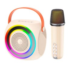 Колонка Bluetooth XO F42 Dazzling RGB, Бежевий