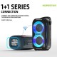 Колонка Bluetooth Hopestar Party 200 Mini LED, Чорний