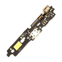 Нижняя плата ZTE Blade A6, с разъемом зарядки и микрофоном