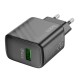 Сетевое зарядное устройство Hoco CS21A, 3.0 A, Черный