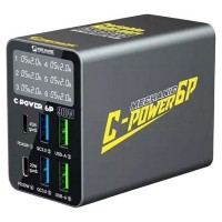 Мережевий зарядний пристрій Mechanic C-Power 6P, Чорний
