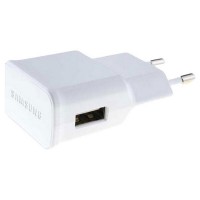 Сетевое зарядное устройство Samsung EP-TA50EWE, USB, 1.55 A, Белый