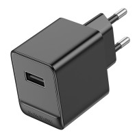 Сетевое зарядное устройство Borofone BAS11A Erudite, Черный