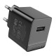 Сетевое зарядное устройство Borofone BAS11A Erudite, Черный
