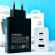 Мережевий зарядний пристрій Samsung Trio, Чорний