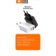 Сетевое зарядное устройство WUW C172, Черный