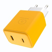 Сетевое зарядное устройство WUW C189, Желтый