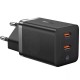 Мережевий зарядний пристрій Baseus CCGP180101 GaN5 Pro Fast Charger, Чорний