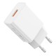 Сетевое зарядное устройство XO L127, с кабелем, MicroUSB, Белый