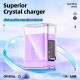 Мережевий зарядний пристрій Acefast A45 Sparkling, Сірий