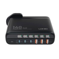 Сетевое зарядное устройство LDNIO A6140C, Черный
