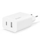 Сетевое зарядное устройство Ttec SmartCharger Duo, Белый