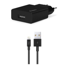 Мережевий зарядний пристрій Ttec SmartCharger Apple iPhone SE 2022, iPhone 14 Pro Max, iPhone 14 Plus, iPhone 14 Pro, iPhone 14, iPhone 13 Pro, iPhone 13 Mini, iPhone 13, iPhone 13 Pro Max, iPhone 12 Mini, iPhone 12 Pro Max, iPhone 12 Pro, Lightning, і ка