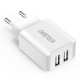 Сетевое зарядное устройство Choetech C0030, 2.0 A, Белый