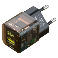 Сетевое зарядное устройство XO CE05, Коричневый