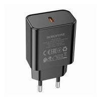 Сетевое зарядное устройство Borofone BA71A, Черный
