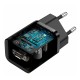 Мережевий зарядний пристрій Baseus CCSP020101 Super Si, Чорний