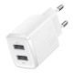 Мережевий зарядний пристрій Baseus CCXJ010202 Compact Charger, Білий