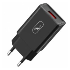 Мережевий зарядний пристрій SkyDolphin SC36 Travel Charger, 2.4 A, Чорний