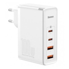 Мережевий зарядний пристрій Baseus CCGAN2P-L02 GaN2 Quick Charger, Білий