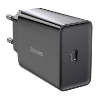 Сетевое зарядное устройство Baseus CCFS-SN01 Speed Mini, Черный
