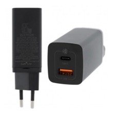 Мережевий зарядний пристрій Baseus CCGAN2L-B01 GaN2 Lite Quick Charger QC, Чорний