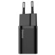 Мережевий зарядний пристрій Baseus CCSUP-B01 Super Si Quick Charger, Чорний