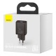Мережевий зарядний пристрій Baseus CCSUP-B01 Super Si Quick Charger, Чорний