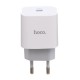 Мережевий зарядний пристрій Hoco C76A Plus Speed PD+QC3.0, Білий
