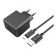 Сетевое зарядное устройство Hoco CS12A Ocean, с кабелем, MicroUSB, Черный