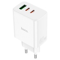 Сетевое зарядное устройство Hoco C126A, Белый
