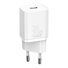 Мережевий зарядний пристрій Baseus CCCJG30CE Super SI 1C Power Adapter, Білий