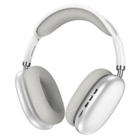 Наушники безпроводные Borofone BO22 Elegant, Стерео, Серебряный