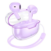 Навушники бездротові Borofone BW46 Ice, Стерео, Фіолетовий