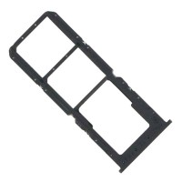 Слот SIM-карты (лоток) OPPO A53, с разъемом карты памяти, Черный