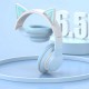 Навушники бездротові XO BE38 Cat, Блакитний