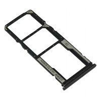 Слот SIM-карты (лоток) Xiaomi Redmi 9C, с разъемом карты памяти, Черный